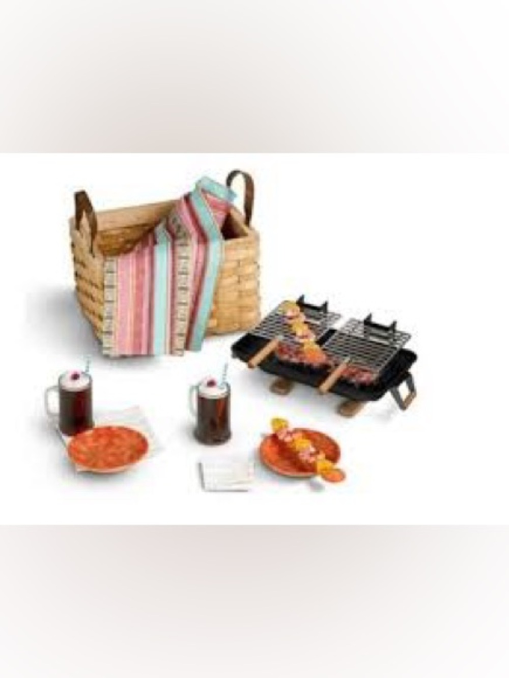 American Girl Grill Set